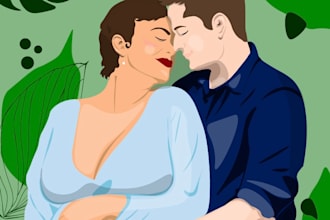 create custom vector illustrations from photos or ideas