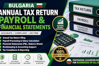 prepare bulgaria annual tax return payroll and financial statements