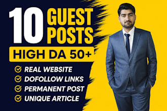build high da dr backlinks through guest posts to boost your SEO ranking
