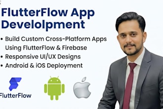 build a stunning flutterflow mobile app for ios and android