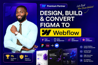 design webflow wesbite fix webflow develop xd figma to webflow website expert