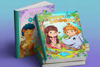 design a childrens picture book cover