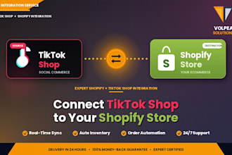 setup tiktok shop shopify integration with auto order sync