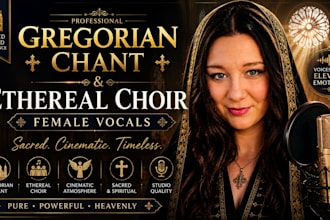 record gregorian chant and ethereal choir female vocals