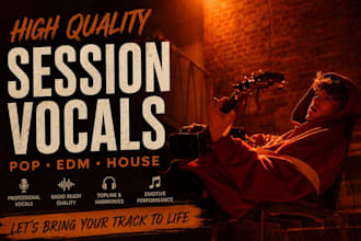 record vocals for your song