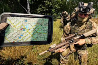 design a complete arma reforger server with custom mods