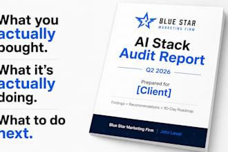 audit your ai stack and deliver an action plan