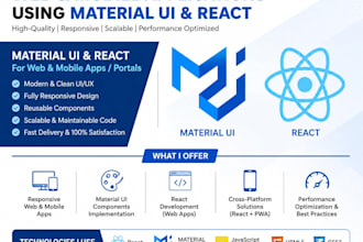 design and develop angular react ionic applications