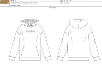 design activewear tech pack sportwear tech pack hoodie