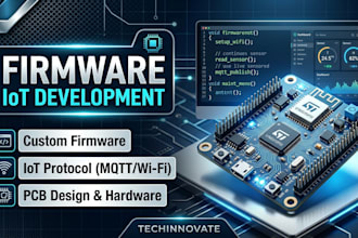 do firmware development for iot and embedded systems