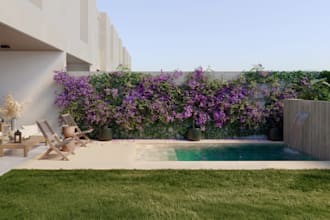 create a professional exterior archviz