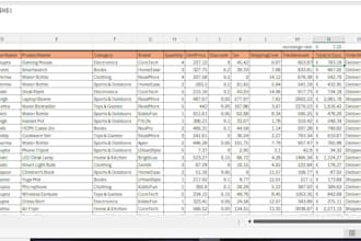 clean, filter and enter your data into excel accurately and with efficiency