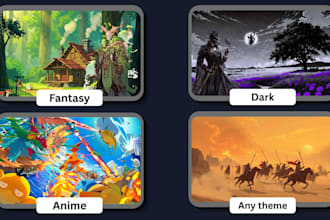 design custom playmat board game card game tcg layout print ready artwork