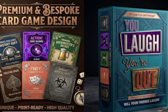 design interactive custom drinking card game party card game adults card game