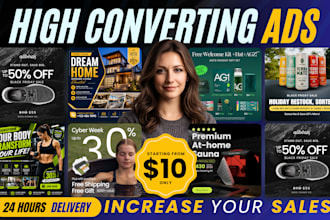 do facebook ads design, social media post design,ad creative