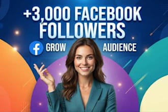 buy 3,000 facebook followers organically