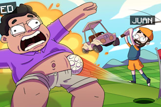 illustrate amazing thumbnails for your yt channel