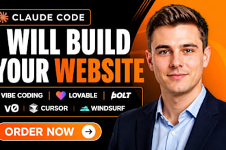 build your website using claude code vibe coding lovable bolt v0 cursor windsurf