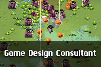 do game design consulting and feedback for indie games