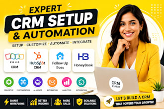 customize zoho CRM hubspot followupboss