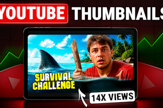 create high CTR youtube thumbnails