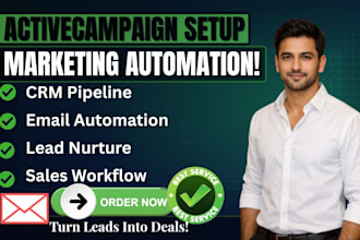 setup activecampaign marketing automation crm pipeline sales team