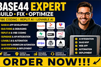 fix build and scale your base44 ai saas app with vibe coding