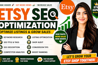 do etsy SEO optimize listings and increase etsy sales