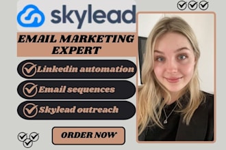 setup skylead linkedin automation skylead email sequences