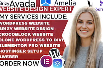 clone brizy avada crocoblock aweber divi to wordpress hostinger elementor pro