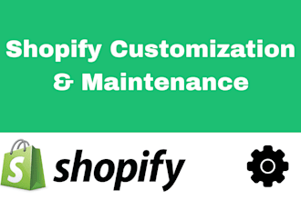 do shopify customization, shopify design and shopify code