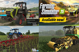 build custom farming simulator fs19 fs22 fs25 maps with field building road