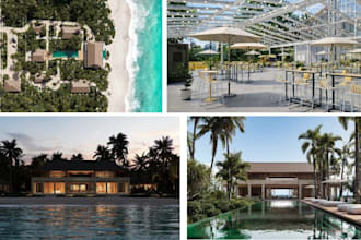 create realistic 3d outdoor spaces, pool, garden, landscape and backyard designs