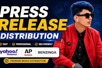 publish press release on USA media outlets and news websites