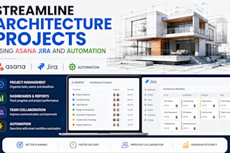 streamline architecture projects using asana jira and automation