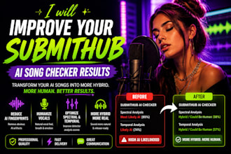 improve your submithub ai song checker results