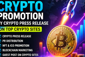 do crypto promotion by crypto press release on top crypto sites