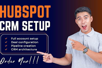 set up hubspot CRM for coaches and course creators