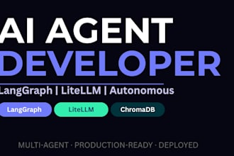 build an ai agent or multi agent system with langgraph