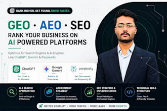 do GEO aeo and ai SEO to rank on chatgpt gemini perplexity and google
