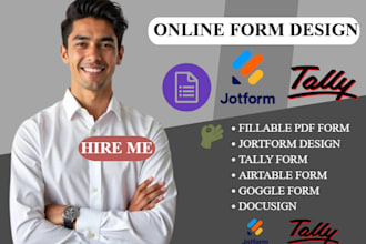design and edit responsive google forms, jotform, and fillable forms