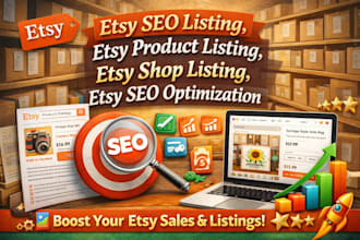 etsy SEO listing etsy product listing etsy shop listing etsy optimization