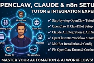 setup open claw open claw tutorial open claw fix claude setup openclaw n8n setup