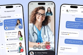 develop healthcare, medical, ai health app medical app telemedicine app doctor