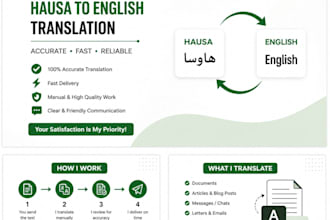 translate hausa to english professionally
