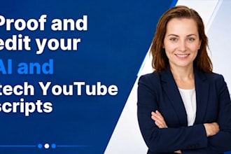 proofread your ai and tech youtube scripts
