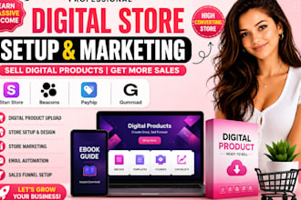 setup stan store, digital product, beacons ai, payhip, stan store marketing