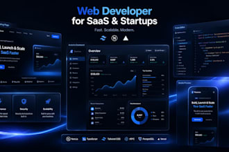 build a premium saas website