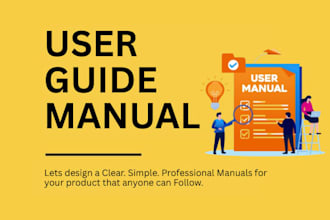 create a custom user guide, instruction, or product manual
