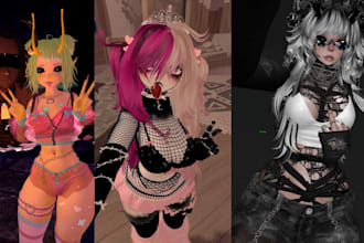 custom vrchat avatar vrc avatar vr character 3d vrchat avatar commission vrchat